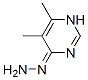 4(1H)-Pyrimidinone, 5,6-dimethyl-, hydrazone (9CI) CAS#: 69142-11-6