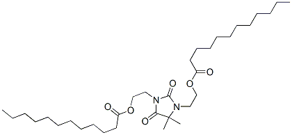 (4,4-dimethyl-2,5-dioxoimidazolidine-1,3-diyl)diethylene dilaurate CAS#: 63059-80-3