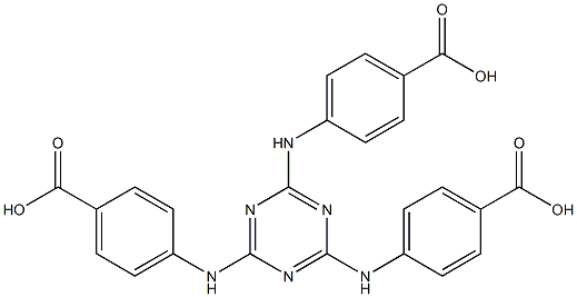 4,4',4''-((1,3,5-triazine-2,4,6-triyl)tris(azanediyl))tribenzoic acid CAS#: 63557-10-8