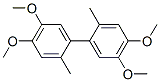 4,4',5,5'-tetramethoxy-2,2'-dimethyl-1,1'-biphenyl CAS#: 62012-51-5