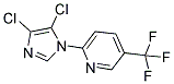 4,5-DICHLORO-1-(5-(TRIFLUOROMETHYL)(2-PYRIDYL))IMIDAZOLE CAS#: 650592-08-8