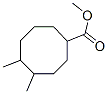 4,5-Dimethylcyclooctanecarboxylic acid methyl ester CAS#: 61141-73-9
