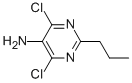 4,6-DICHLORO-2-PROPYL-5-PYRIMIDINAMINE CAS#: 61456-97-1