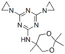 4,6-Di(aziridin-1-yl)-N-(2,2,5-trimethyl-1,3-dioxan-5-yl)-1,3,5-triazin-2-amine CAS#: 67026-14-6