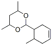 4,6-dimethyl-2-(6-methyl-1-cyclohex-3-enyl)-1,3-dioxane CAS#: 6976-71-2