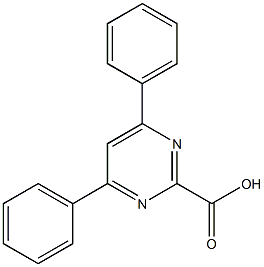 4,6-diphenyl-pyriMidine-2-carboxylic acid CAS#: 6483-96-1