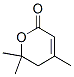 4,6,6-Trimethyl-5,6-dihydro-2H-pyran-2-one CAS#: 6970-56-5