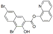 4,7-Dibromo-3-hydroxy-2-naphthoic acid 8-quinolyl ester CAS#: 63716-63-2