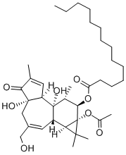 4ALPHA-PHORBOL 12-MYRISTATE 13-ACETATE CAS#: 63597-44-4
