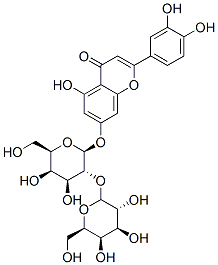 4H-1-Benzopyran-4-one, 2-(3,4-dihydroxyphenyl)-7-((O-D-galactopyranosy l-beta-D-galactopyranosyl)oxy)-5-hydroxy- CAS#: 68566-74-5