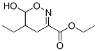 4H-1,2-Oxazine-3-carboxylicacid,5-ethyl-5,6-dihydro-6-hydroxy-,ethylester(9CI) CAS#: 680605-72-5