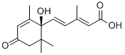 5-(1-HYDROXY-2,6,6-TRIMETHYL-4-OXOCYCLOHEX-2-EN-1-YL)-3-METHYL-(2E,4E)-PENTADIENOIC ACID CAS#: 6755-41-5