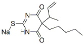5-(1-Methyl-2-propenyl)-5-pentyl-2-sodiothio-4,6(1H,5H)-pyrimidinedione CAS#: 67051-52-9