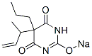 5-(1-Methyl-2-propenyl)-5-propyl-2-sodiooxy-4,6(1H,5H)-pyrimidinedione CAS#: 67051-56-3