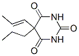 5-(1-Propenyl)-5-propyl-2,4,6(1H,3H,5H)-pyrimidinetrione CAS#: 66843-14-9