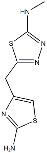 5-[(2-AMINO-1,3-THIAZOL-4-YL)METHYL]-N-METHYL-1,3,4-THIADIAZOL-2-AMINE CAS#: 690642-84-3