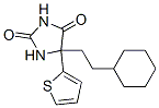 5-(2-Cyclohexylethyl)-5-(2-thienyl)hydantoin CAS#: 64011-58-1