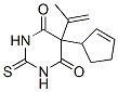 5-(2-Cyclopentenyl)-2,3-dihydro-5-(1-methylvinyl)-2-thioxo-4,6(1H,5H)-pyrimidinedione CAS#: 66940-67-8