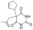 5-(2-Cyclopentenyl)-2,3-dihydro-5-(2-methyl-2-propenyl)-2-thioxo-4,6(1H,5H)-pyrimidinedione CAS#: 66940-65-6