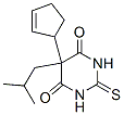 5-(2-Cyclopentenyl)-2,3-dihydro-5-isobutyl-2-thioxo-4,6(1H,5H)-pyrimidinedione CAS#: 66940-63-4