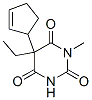 5-(2-Cyclopentenyl)-5-ethyl-1-methylbarbituric acid CAS#: 66940-59-8