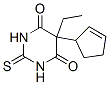 5-(2-Cyclopentenyl)-5-ethyl-2,3-dihydro-2-thioxo-4,6(1H,5H)-pyrimidinedione CAS#: 66940-60-1