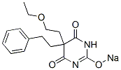5-(2-Ethoxyethyl)-5-(2-phenylethyl)-2-sodiooxy-4,6(1H,5H)-pyrimidinedione CAS#: 66941-24-0