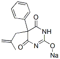 5-(2-Methyl-2-propenyl)-5-phenyl-2-sodiooxy-4,6(1H,5H)-pyrimidinedione CAS#: 67051-54-1