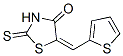 5-(2-Thienylmethylene)-2-thioxothiazolidine-4-one CAS#: 6319-47-7