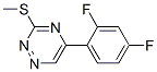 5-(2,4-Difluorophenyl)-3-methylthio-1,2,4-triazine CAS#: 69466-81-5