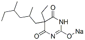 5-(2,4-Dimethylhexyl)-5-ethyl-2-sodiooxy-4,6(1H,5H)-pyrimidinedione CAS#: 66941-03-5