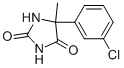 5-(3-chlorophenyl)-5-methyl-imidazolidine-2,4-dione CAS#: 6946-01-6