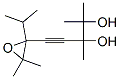 5-(3,3-Dimethyl-2-isopropyloxiranyl)-2,3-dimethyl-4-pentyne-2,3-diol CAS#: 63922-53-2