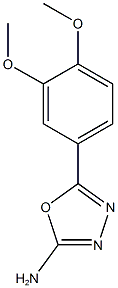5-(3,4-DIMETHOXYPHENYL)-1,3,4-OXADIAZOL-2-AMINE CAS#: 60135-71-9