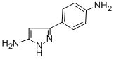 5-(4-AMINO-PHENYL)-2H-PYRAZOL-3-YLAMINE CAS#: 60706-60-7