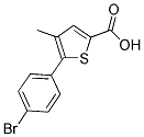 5-(4-BROMO-PHENYL)-4-METHYL-THIOPHENE-2-CARBOXYLIC ACID CAS#: 62404-05-1