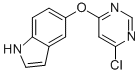 5-(6-Chloropyrimidin-4-yloxy)-1H-indole CAS#: 630126-16-8