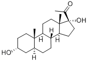5-ALPHA-PREGNAN-3-ALPHA, 17-DIOL-20-ONE CAS#: 6890-65-9