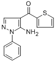 (5-AMINO-1-PHENYL-1H-PYRAZOL-4-YL)(THIOPHEN-2-YL)METHANONE CAS#: 618091-64-8