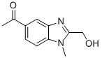5-Acetyl-1-methyl-1H-benzimidazole-2-methanol CAS#: 66353-40-0