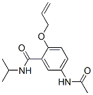 5-(Acetylamino)-2-(allyloxy)-N-isopropylbenzamide CAS#: 6525-21-9