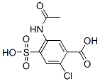5-Acetylamino-2-chloro-4-sulfobenzoic acid CAS#: 66608-21-7