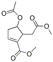 5-Acetyloxy-2-methoxycarbonyl-2-cyclopentene-1-acetic acid methyl ester CAS#: 69745-78-4