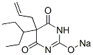 5-Allyl-5-(1-ethylpropyl)-2-sodiooxy-4,6(1H,5H)-pyrimidinedione CAS#: 66941-67-1