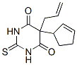 5-Allyl-5-(2-cyclopenten-1-yl)-2,3-dihydro-2-thioxo-4,6(1H,5H)-pyrimidinedione CAS#: 66941-60-4