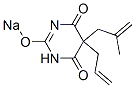 5-Allyl-5-(2-methylallyl)-2-sodiooxy-4,6(1H,5H)-pyrimidinedione CAS#: 66941-76-2