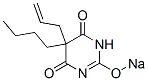 5-Allyl-5-butyl-2-sodiooxy-4,6(1H,5H)-pyrimidinedione CAS#: 66941-51-3