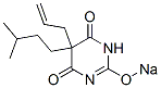 5-Allyl-5-isopentyl-2-sodiooxy-4,6(1H,5H)-pyrimidinedione CAS#: 66941-72-8