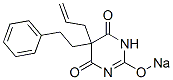 5-Allyl-5-phenethyl-2-sodiooxy-4,6(1H,5H)-pyrimidinedione CAS#: 66941-85-3