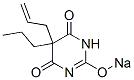 5-Allyl-5-propyl-2-sodiooxy-4,6(1H,5H)-pyrimidinedione CAS#: 66941-86-4